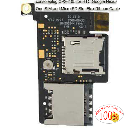 HTC Google Nexus One SIM and Micro SD Slot Flex Ribbon Cable